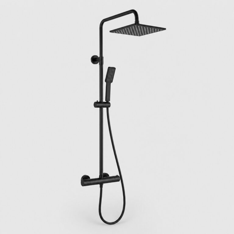 Colonne de douche noire