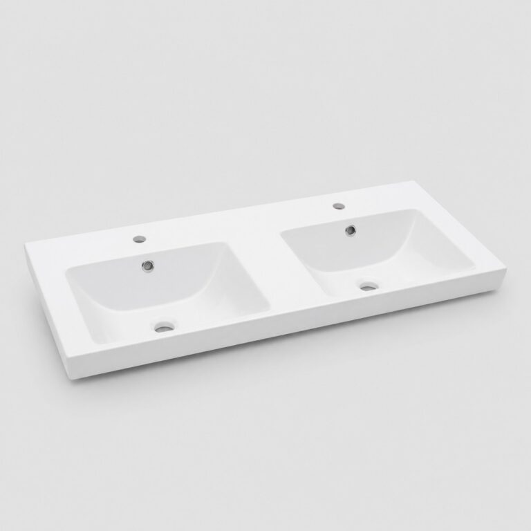 Lavabo salle de bain double vasque
