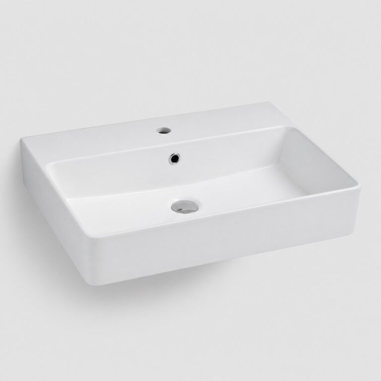Lavabo salle de bain suspendu
