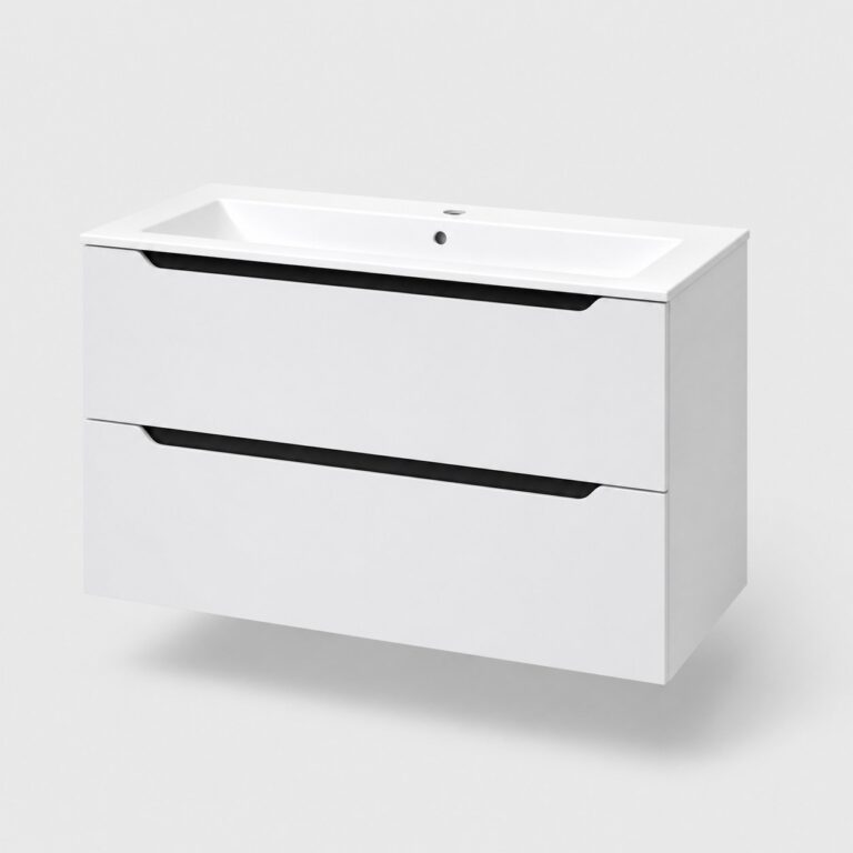 Meuble salle de bain 100 cm
