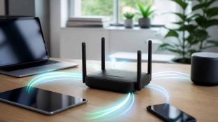 améliorez la stabilité et la vitesse de votre connexion internet grâce au routeur wi-fi 6, une technologie avancée pour une navigation fluide et sans interruptions.